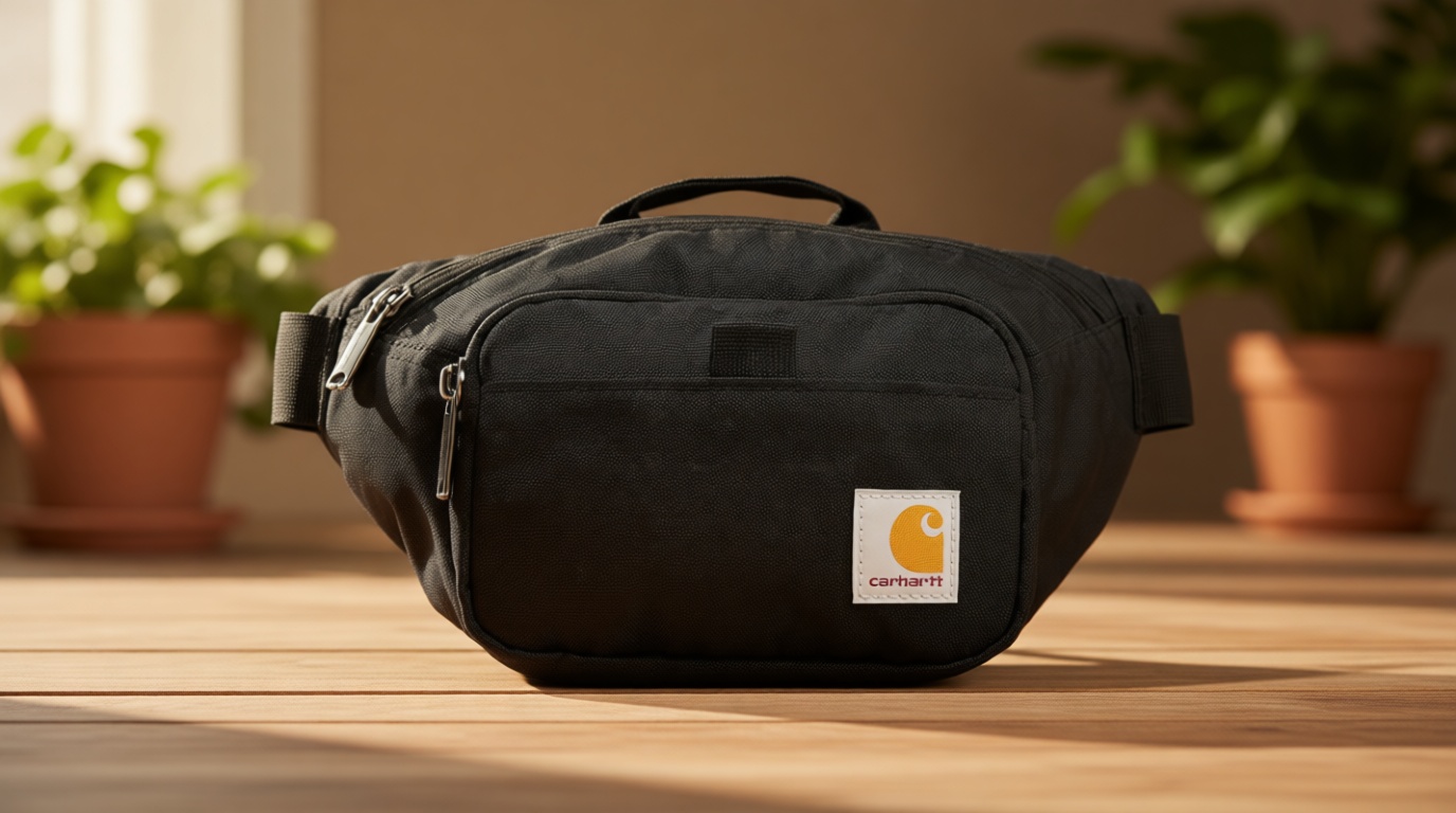 Carhartt Classic Adjustable Sling Bag, Durable, 600-Denier Water Resistant Hip Pack