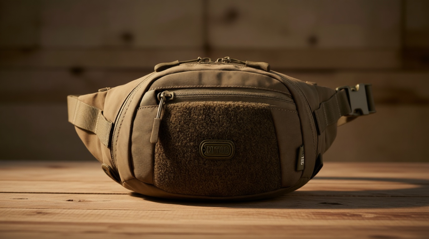 M-Tac Belt Bag Small Companion Waist Pack - Tactical Style EDC - Fanny Pack for Men (Ranger Green)