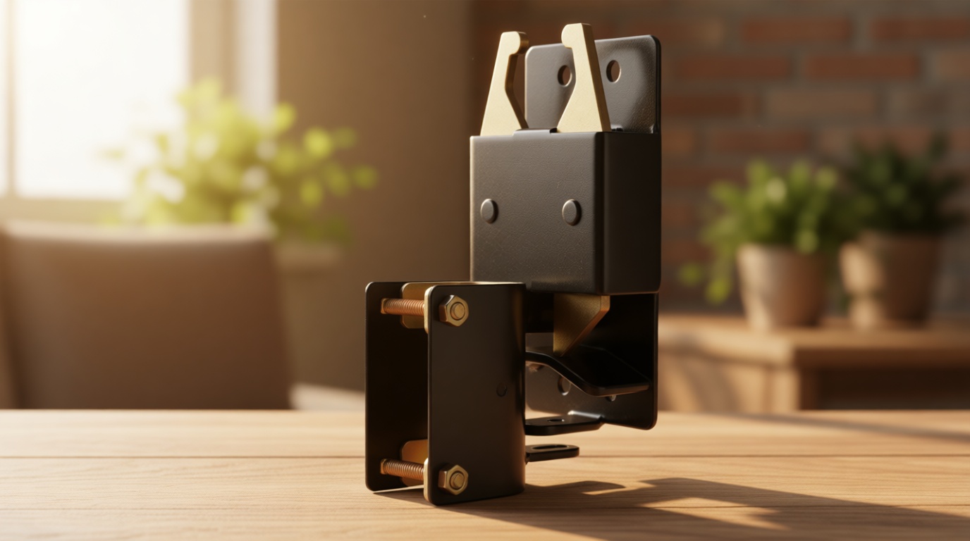 HILLMASTER Heavy Duty 2 Way Farm Gate Latch, Two Way Fence Gate Latch for Metal Gates Livestock Cattle Gate Latches Gate Hardware for Horse Corrals, Ranches(Screws and Instructions Included)