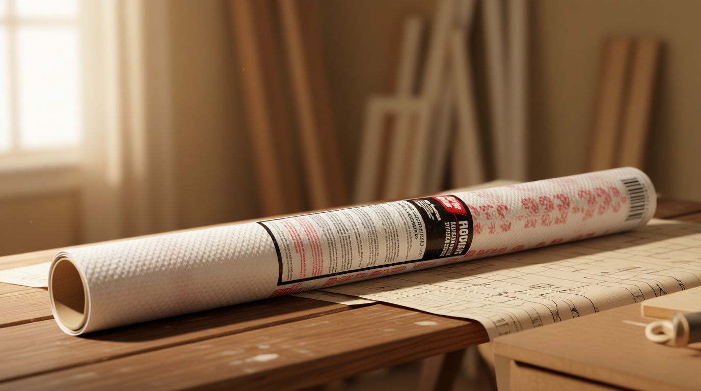 Grip-Rite Grip-Rite Woven House Wrap-LWE Roll - Lightweight Durable Weather Barrier for Exterior Wall and Roofing Use - Enhances Insulation - White Transparent Fabric - 3' x 100' - HW3100LWE