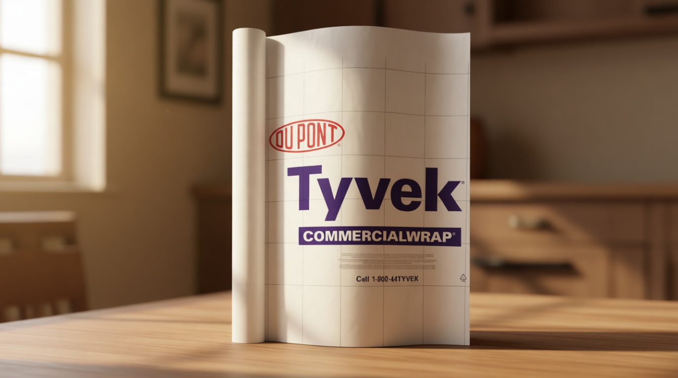 DuPont Tyvek CommercialWrap Home Wrap - 5' x 200' Roll