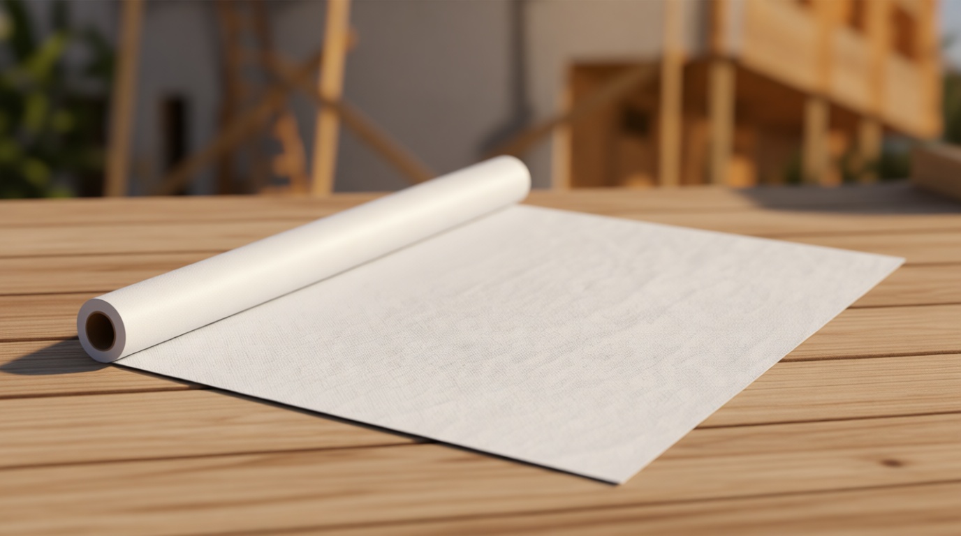 Maasechs Maasechs 3× 120 ft House Wrap, Durable Water-Resistant Weather Barrier Membrane for Home Building, Breathable Wrb for Walls and Siding for Home Waterproofing, White