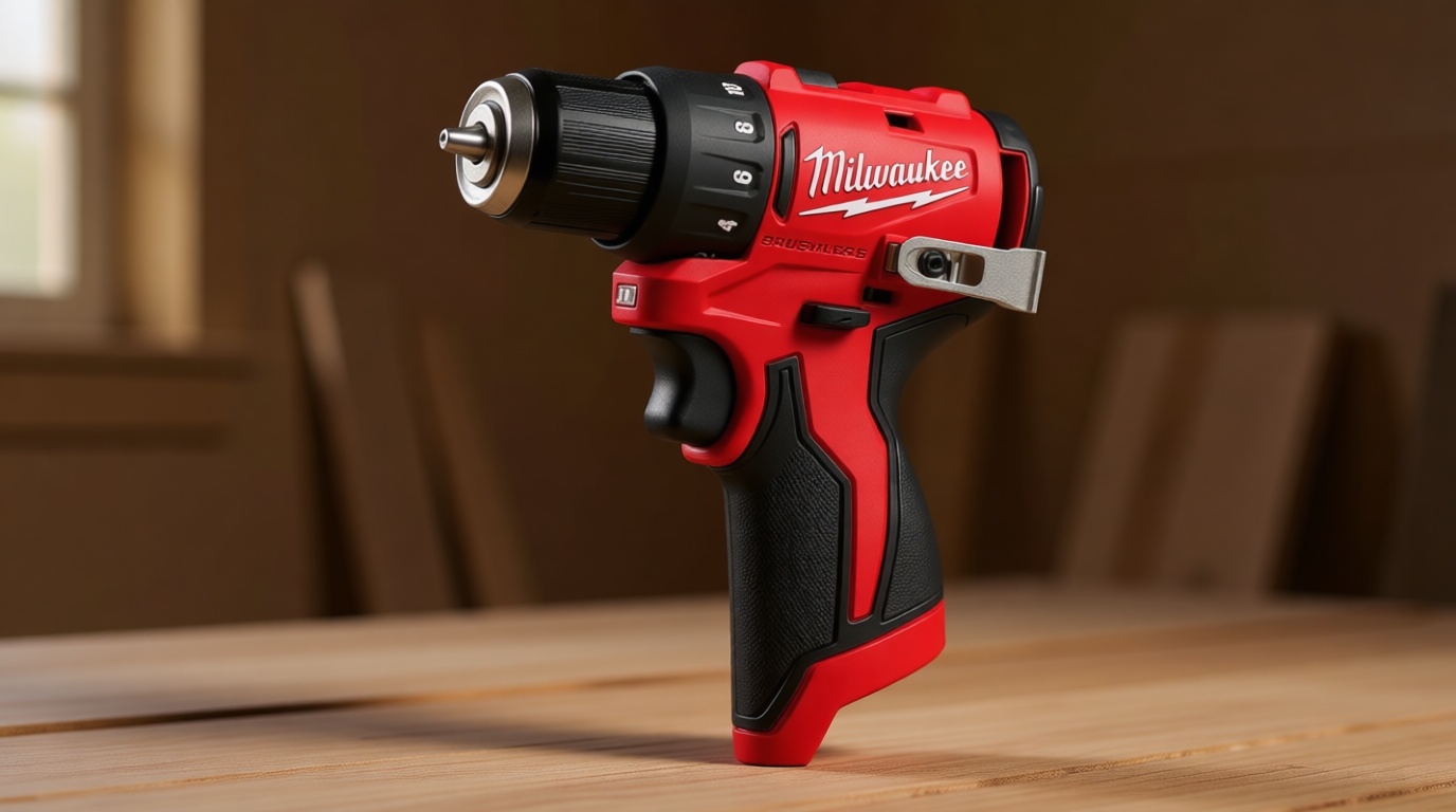 Milwaukee Electric - M12 SUBCOMPACT BRUSHLESS 3/8 Drill/Driver,12V