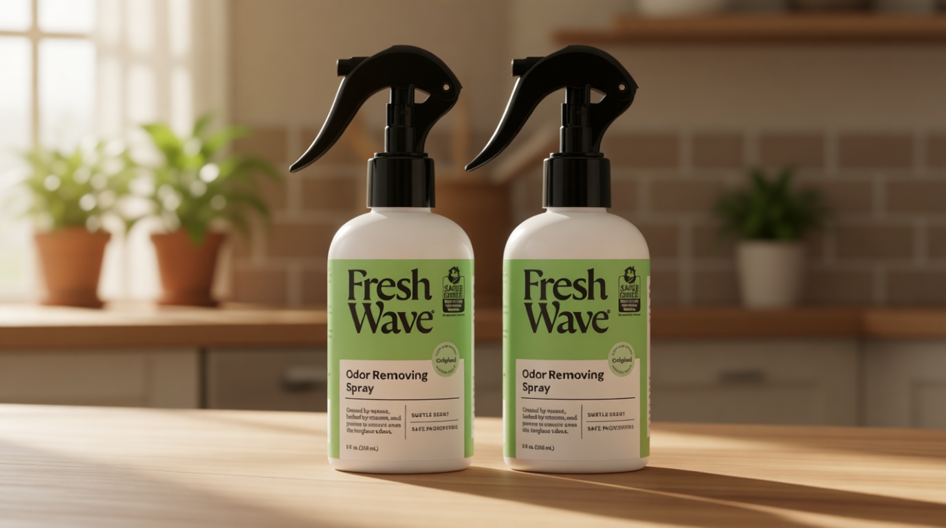 Fresh Wave Original Scent Odor Removing Spray, 8 fl. oz. | Pack of 2 | Odor Absorber for Home, Furniture, Fabrics & Trash | Safer Odor Relief U.S. EPA Safer Choice