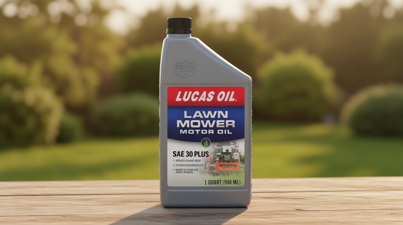 Lucas Oil 11315 SAE 30 Lawn Mower Motor Oil - 1 Quart (Pack of 6)