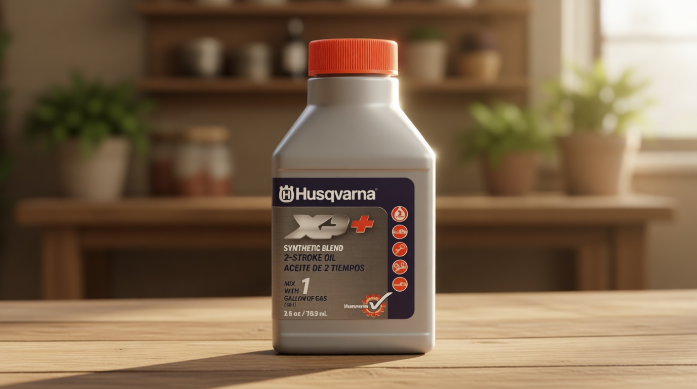 Husqvarna 593271601 XP+ 2-Stroke Engine Oil, Grey, 2.6 oz