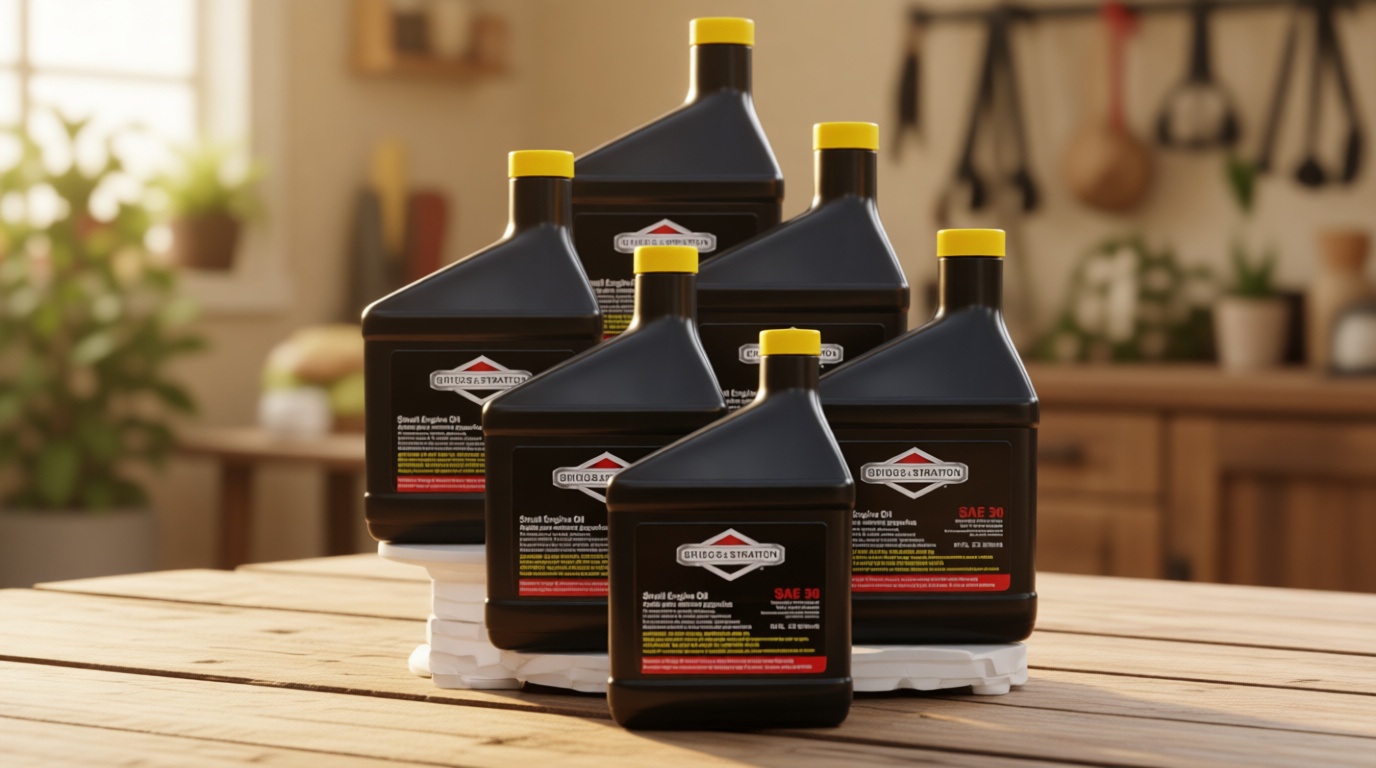 Briggs and Stratton 100005 SAE 30W Engine Oil 18oz (Pack of 6)