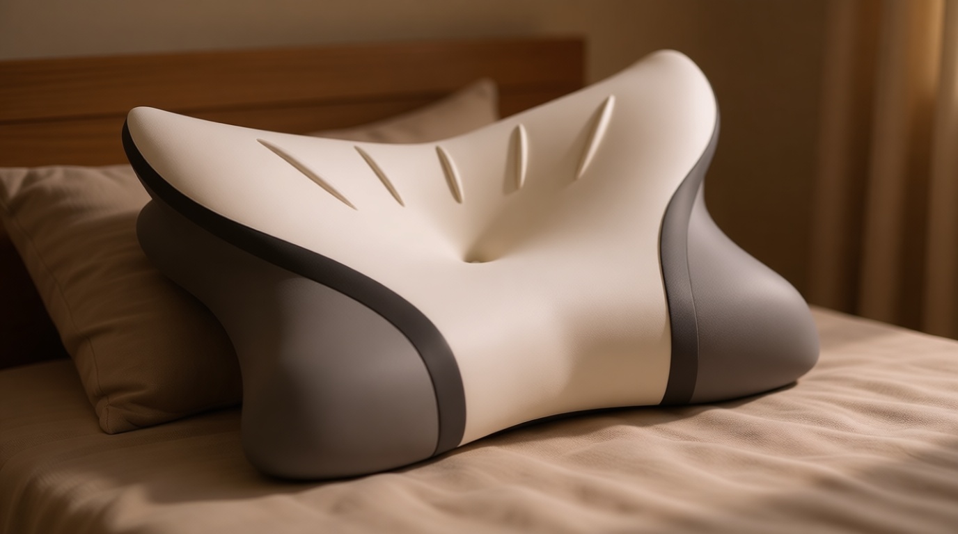 Cervical Neck Pillow for Pain Relief, Bed Pillows for Head Neck Shoulder Support, Ergonomic Cooling Pillow, Orthopedic Contour Pillow for Side Back Stomach Sleepers,Neck Support Memory Foam Pillows OEKO-TEX STANDARD 100