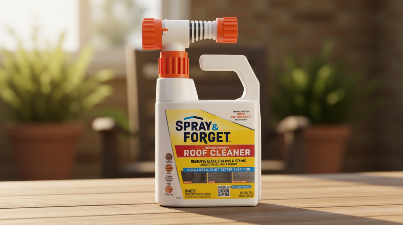 Spray & Forget 1-Quart Hose End Concentrated Roof Cleaner