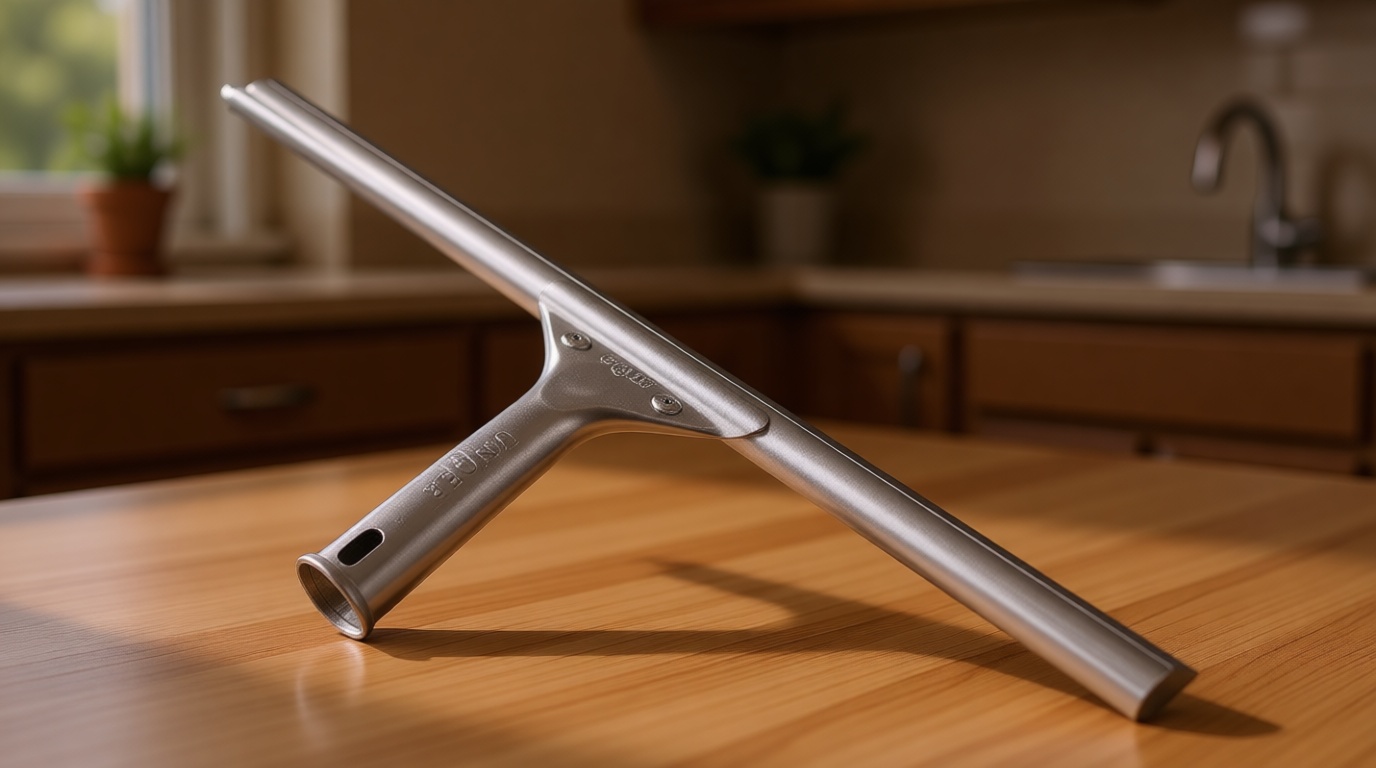 Unger Professional 16” Stainless Steel Window & Glass Cleaning Squeegee - Cleaning Supplies, Heavy Duty Squeegee for Window Cleaning, Streak Free Results