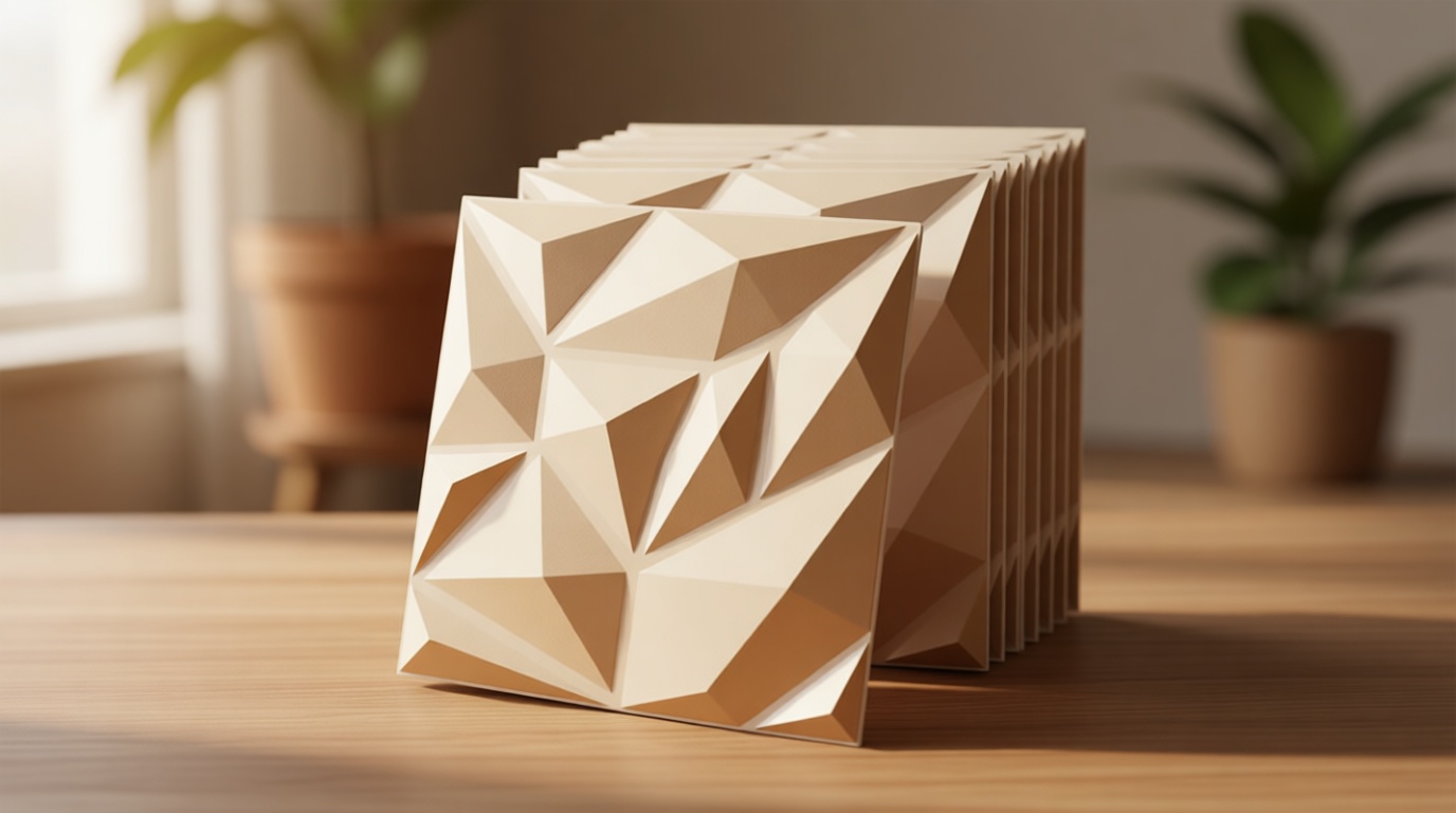 Art3d 20 Pack Decorative 3D Wall Panels for Interior Wall Decor Living Room, 11.8"x11.8" Cover 19 Sq.Feet White PVC Panels for Bedroom TV Background Gaming Room Decor ClimatePartner certified