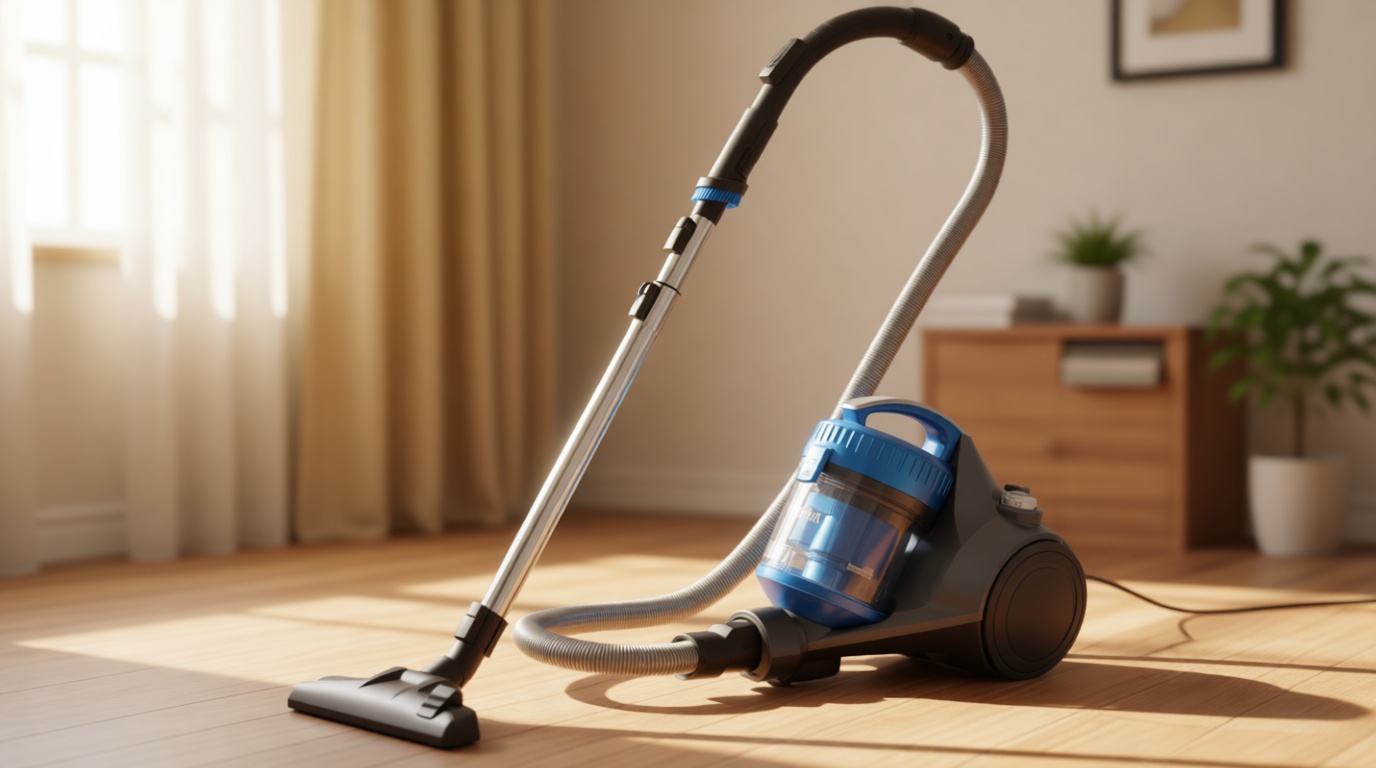 Eureka WhirlWind Bagless Canister 2.5L Vacuum Cleaner, Lightweight Vac for Carpets and Hard Floors, NEN110A, Blue