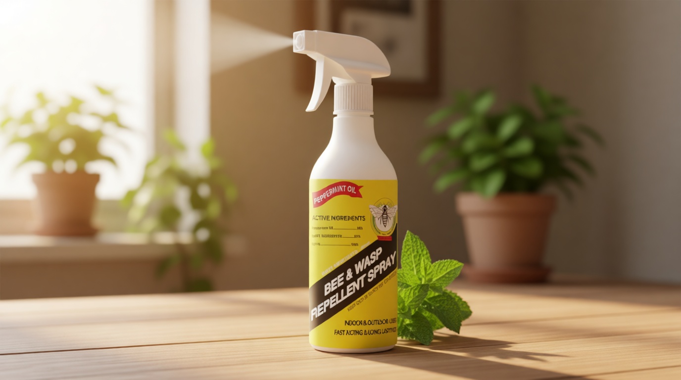 16 oz Wasp & Bee Repellent Outdoor Spray with Natural Essential Oils