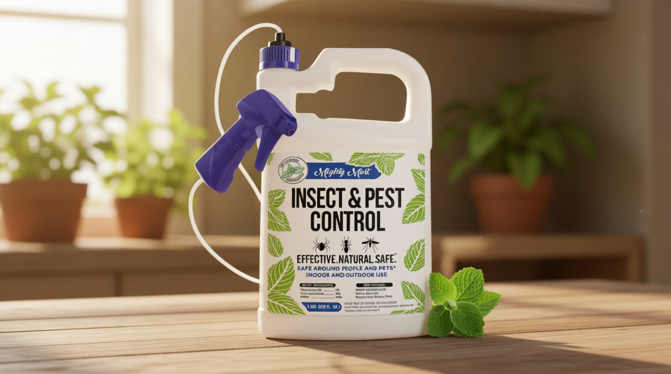 Mighty Mint Gallon (128 oz) Insect and Pest Repellent Peppermint Oil