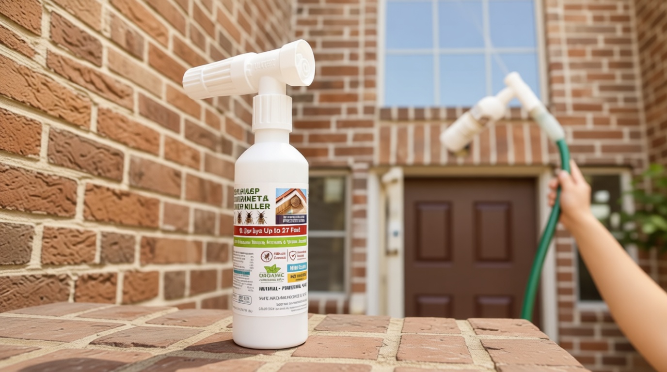 192 oz Wasp Spray, Organic Peppermint Oil Hornet Killer, Wasp Nest Spray, Wasp Spray Long Range 30 ft Self Defense