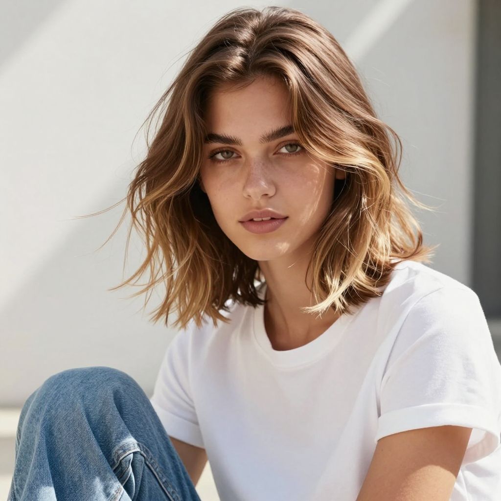 Frosted Tips Y2K hairstyle